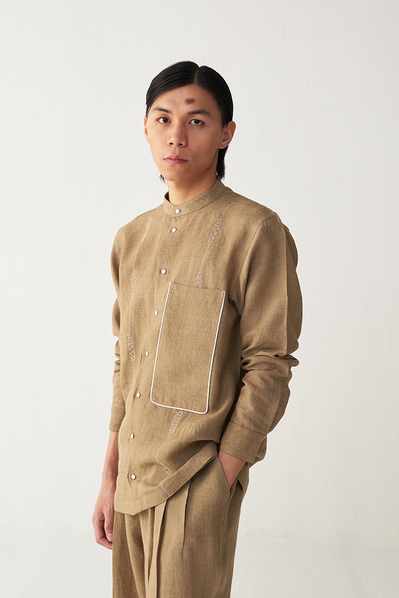 Three Pleat Bottom - Three Clothing