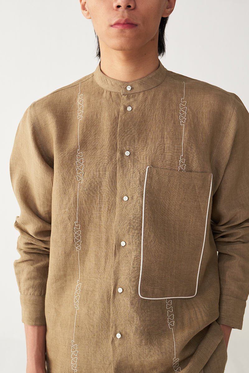 Three Pleat Bottom - Three Clothing