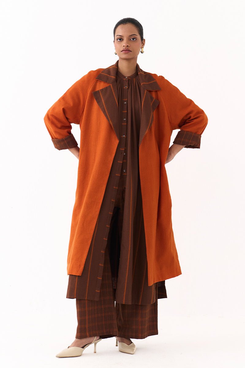 Trench Jacket Co - Ord (Set of 3) - Three Clothing