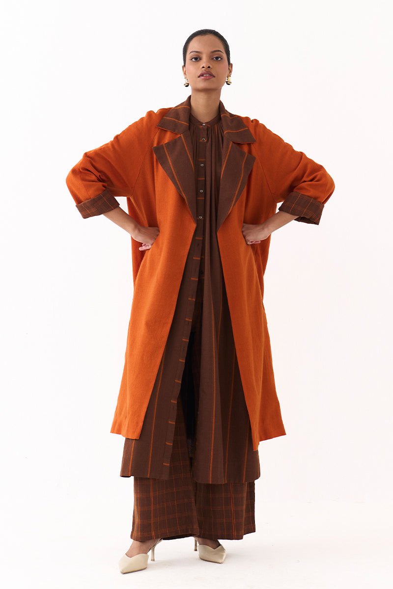 Trench Jacket Co - Ord (Set of 3) - Three Clothing