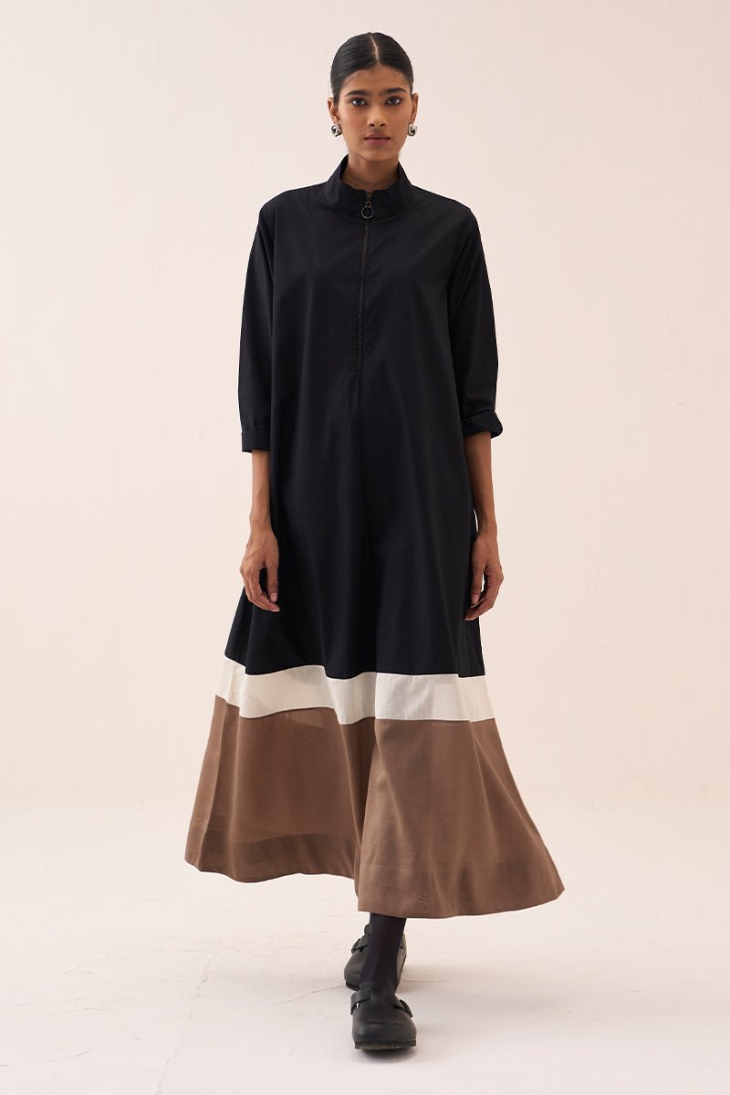 Turtle Neck Dress - Three Clothing