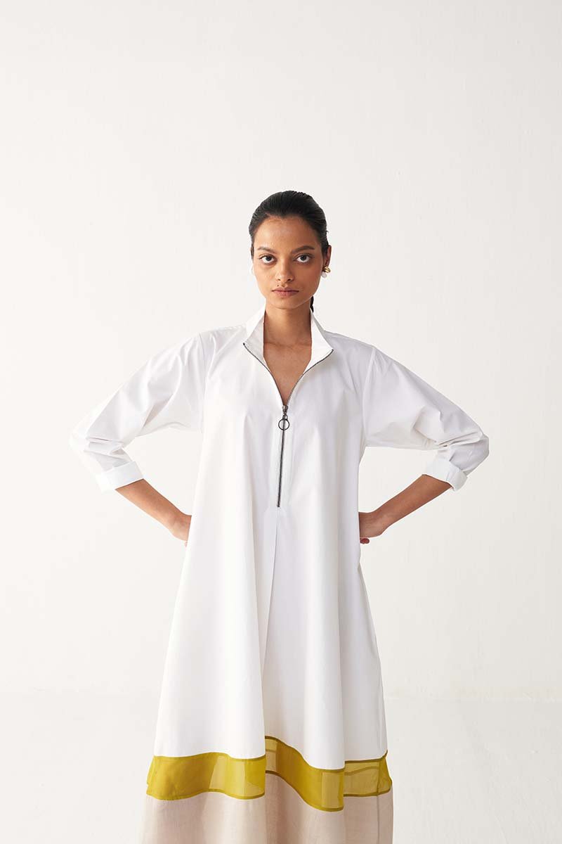Turtle Neck Dress - Three Clothing