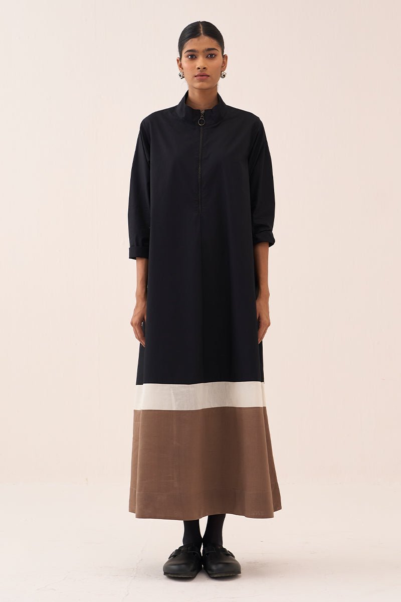 Turtle Neck Dress - Three Clothing