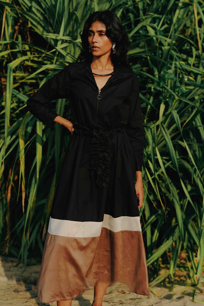 Turtle Neck Dress - Three Clothing