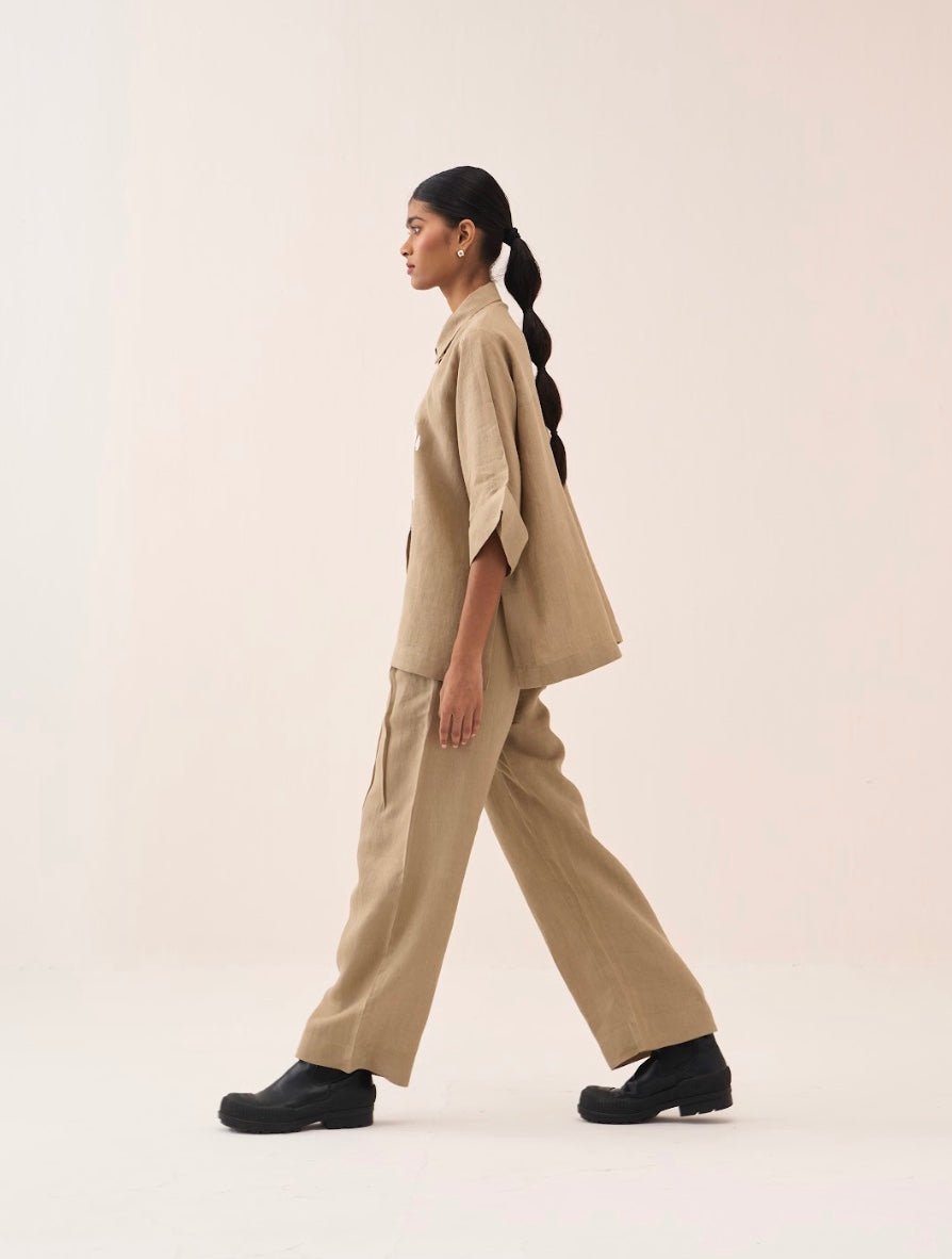 Two Pleat Pant - Three Clothing