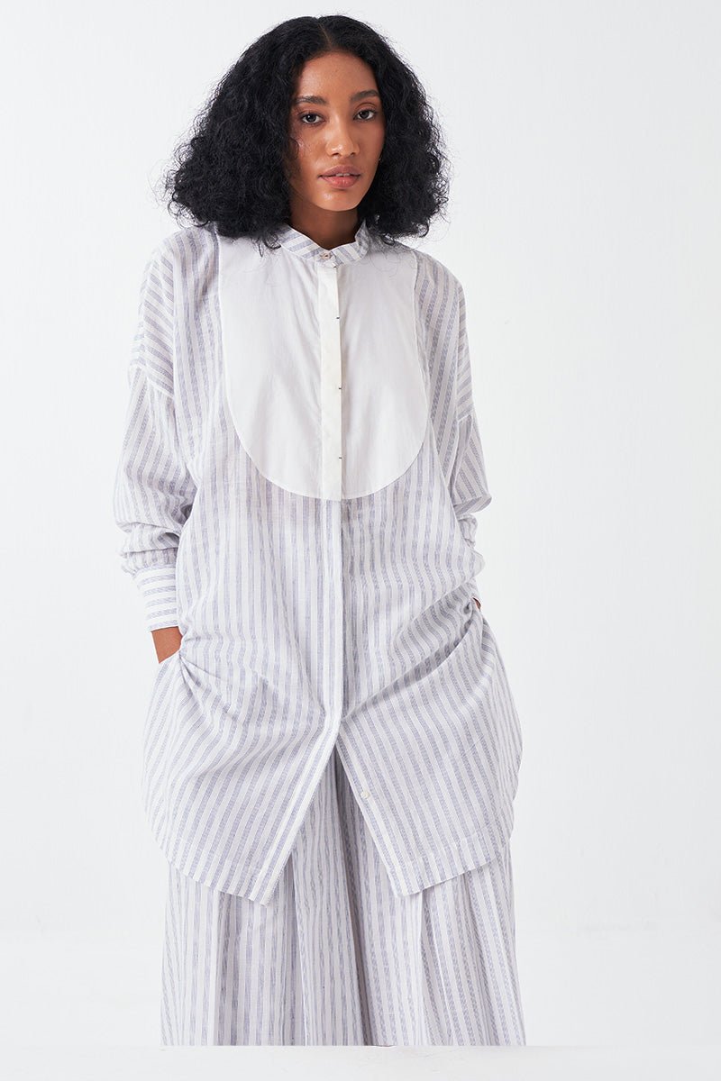 U - Yoke Shirt Co - Ord (Set Of 2) - Three Clothing