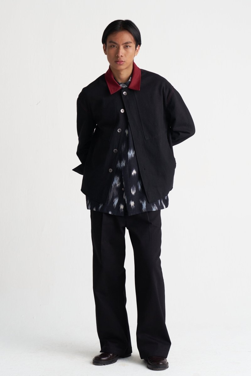 Unisex Denim Jacket Co-ord (Set of 3) - Three Clothing