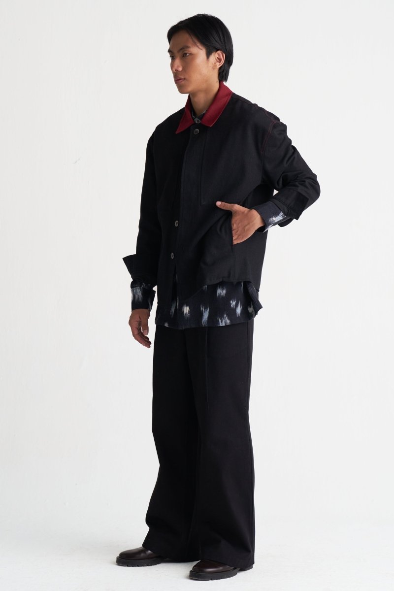 Unisex Denim Jacket Co-ord (Set of 3) - Three Clothing