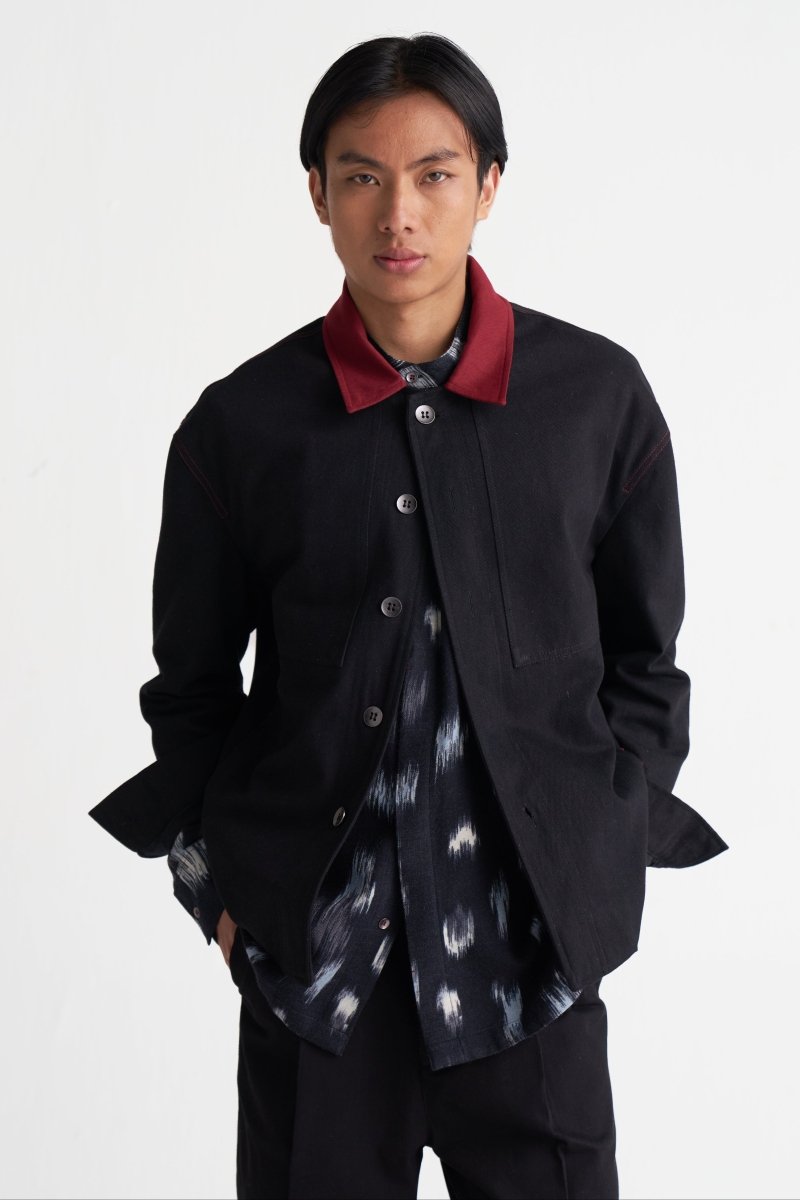 Unisex Denim Jacket Co-ord (Set of 3) - Three Clothing