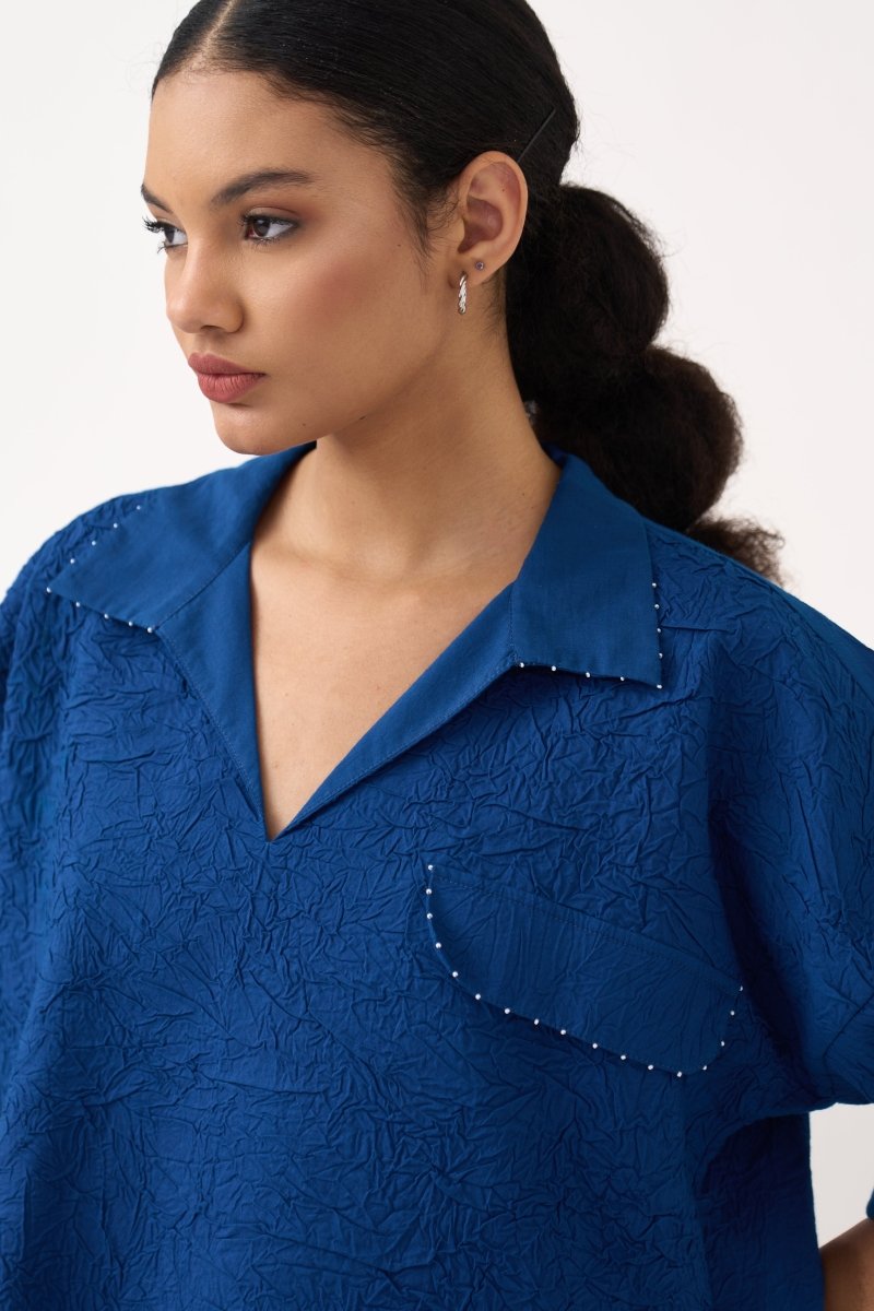 V-Neck Top - Three Clothing