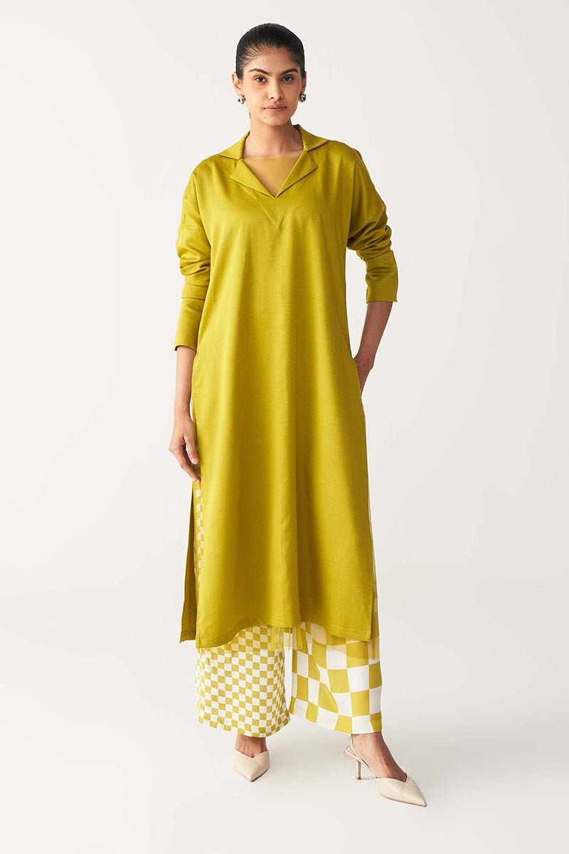 V Neck Tunic Co - Ord - Three Clothing