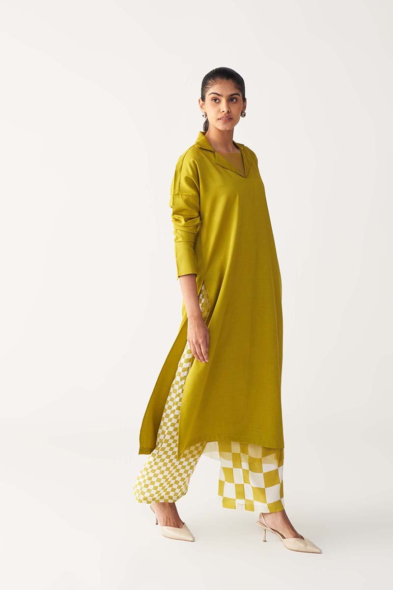 V Neck Tunic Co - Ord - Three Clothing
