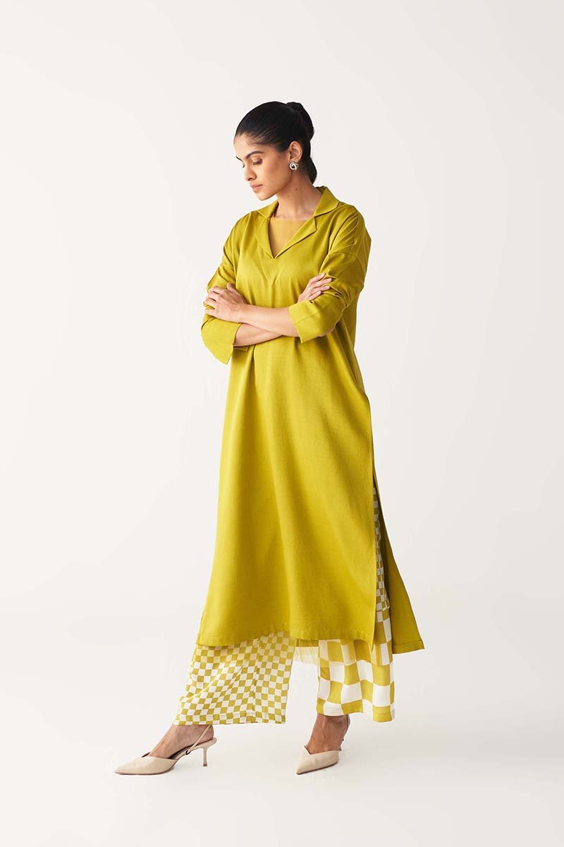 V Neck Tunic Co - Ord - Three Clothing