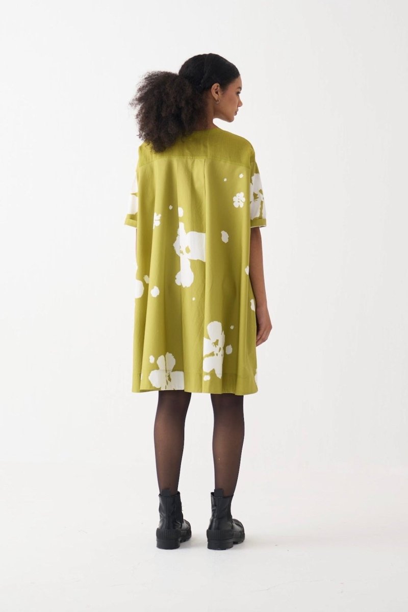 Wide hem floral dress - Three Clothing