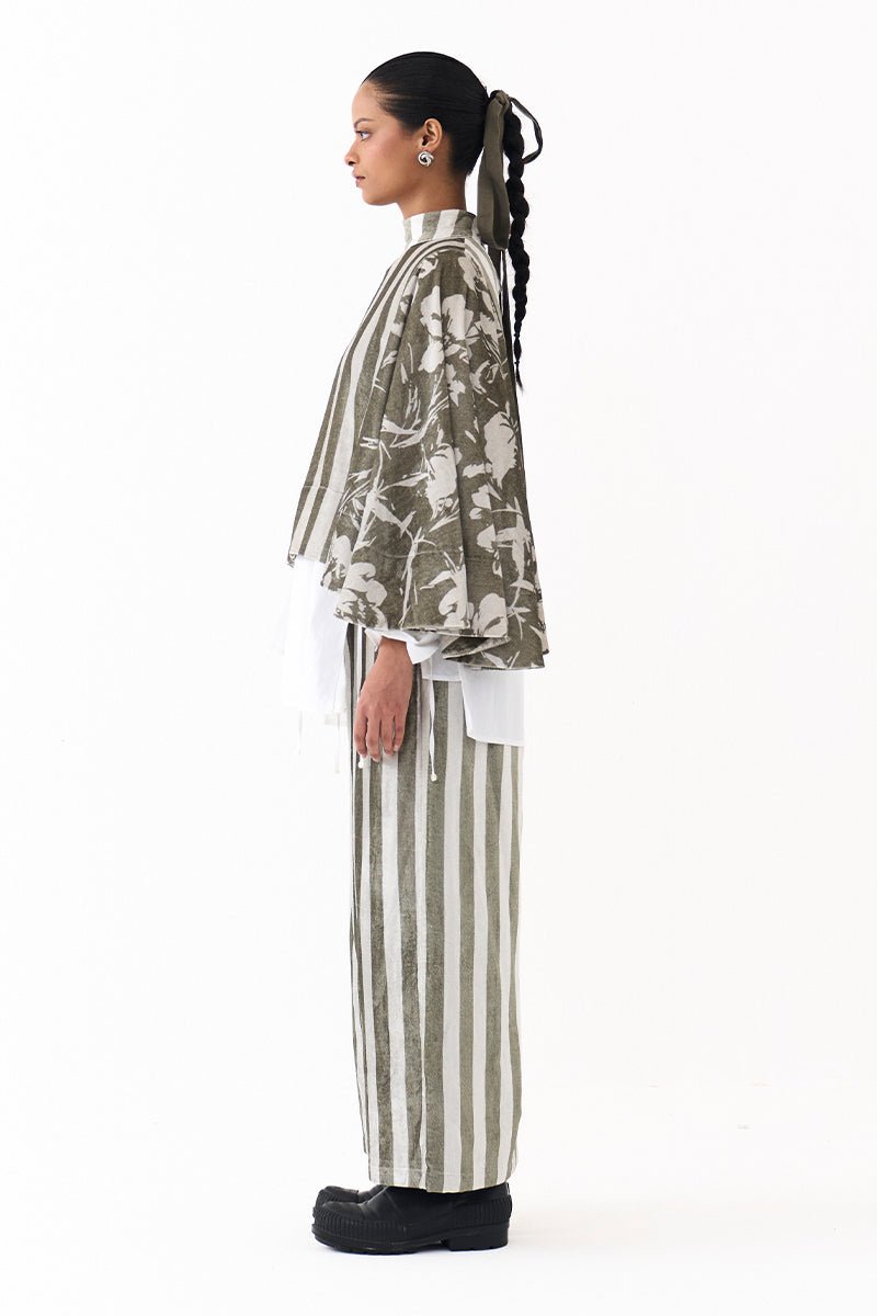 Wide Hem Poncho - Three Clothing