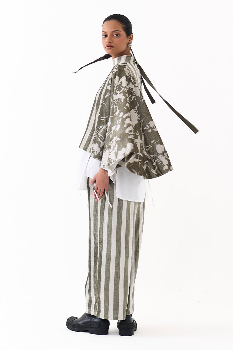 Wide Hem Poncho - Three Clothing