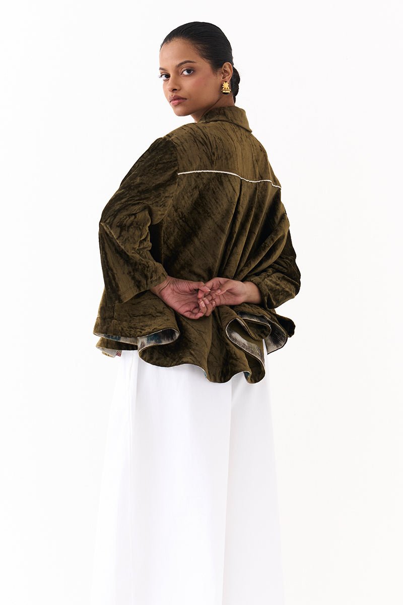 Wide Hem Shirt - Three Clothing