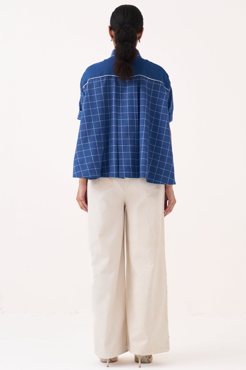 Wide Hem Shirt - Three Clothing