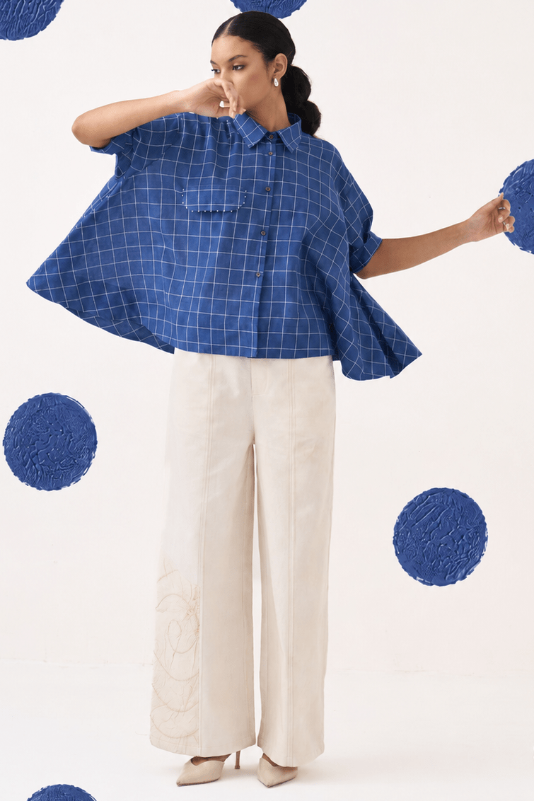 Wide Hem Shirt Co - ord (Set of 2) - Three Clothing