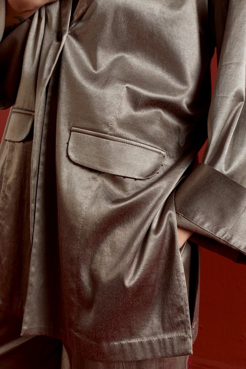 Wide Sleeve Jacket Co - Ord - Three Clothing