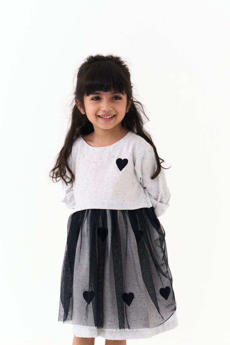 Yoke Gather Dress - Three Clothing