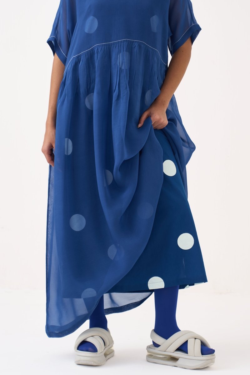 Yoke Gather Dress - Three Clothing
