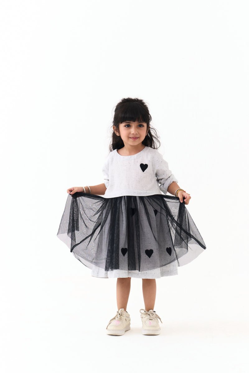 Yoke Gather Dress - Three Clothing