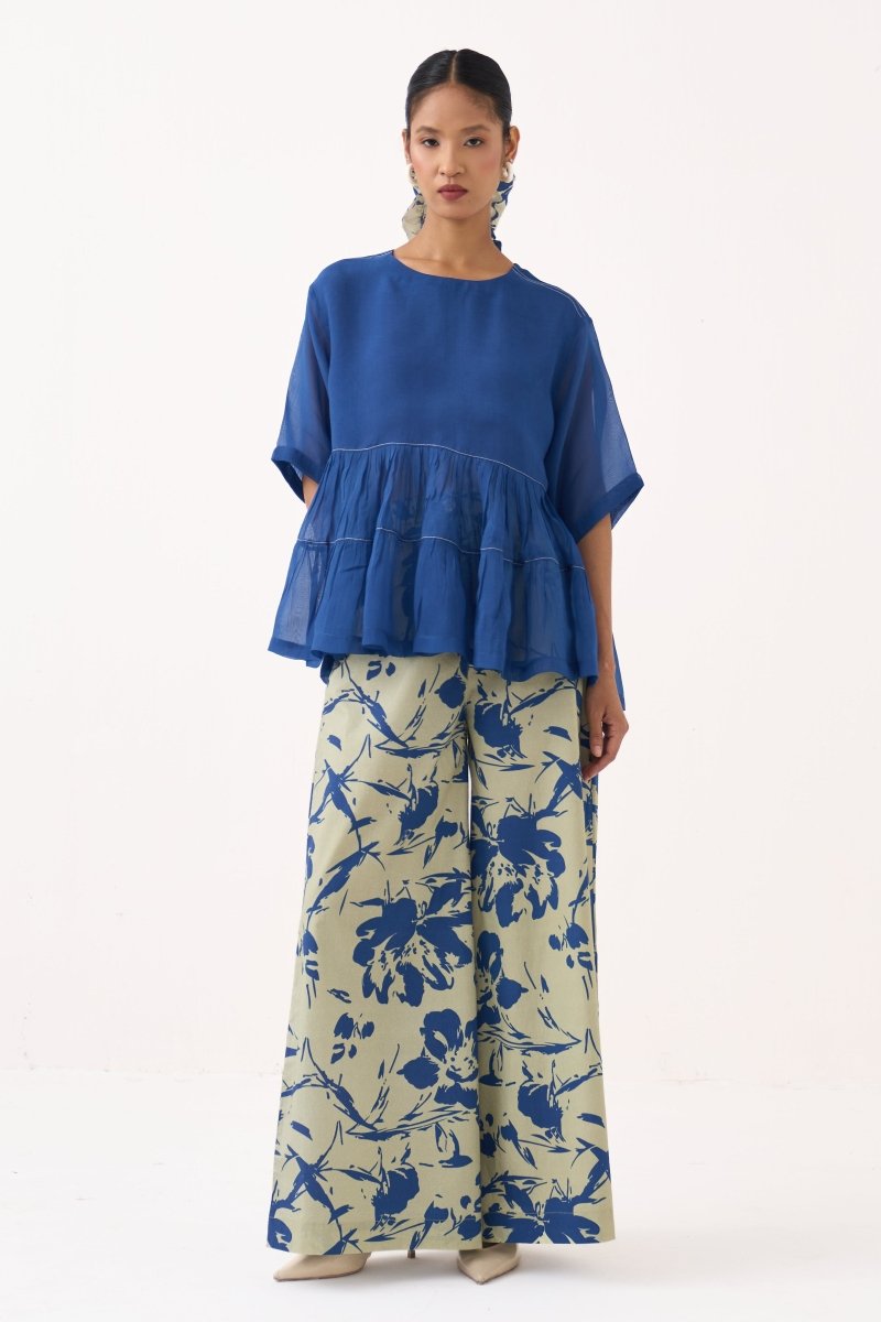 Yoke Gather Top (Set of 2) - Three Clothing