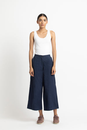 Panel pant- Navy