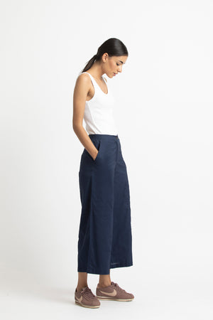 Panel pant- Navy