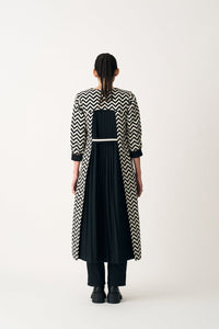 Back Pleat Jacket Co-ord - Black (Set of 3) - Three