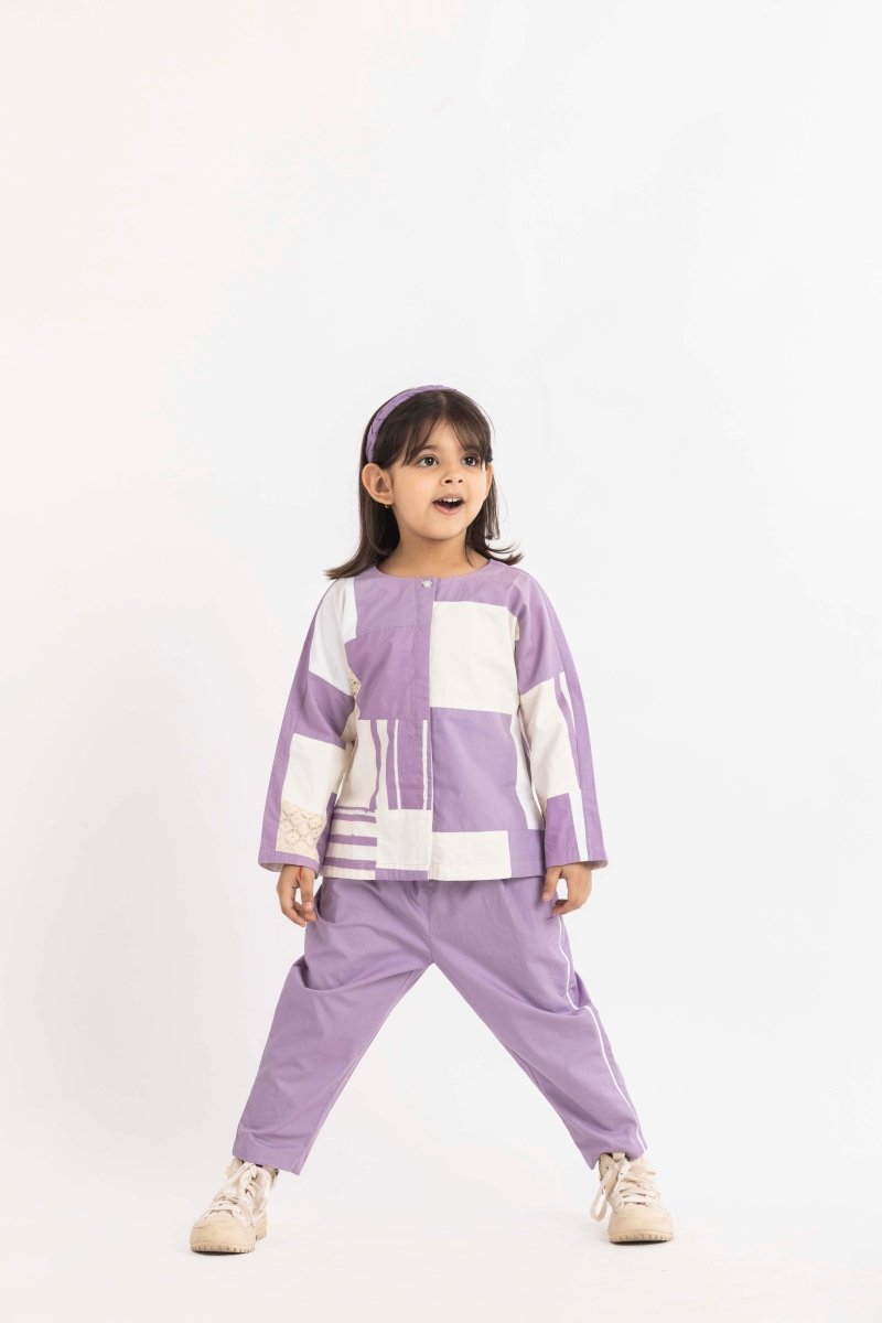 Basic Pant Lavender - Three