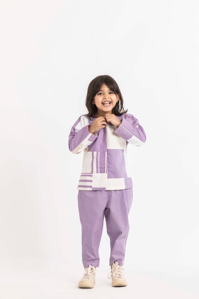 Basic Pant Lavender - Three