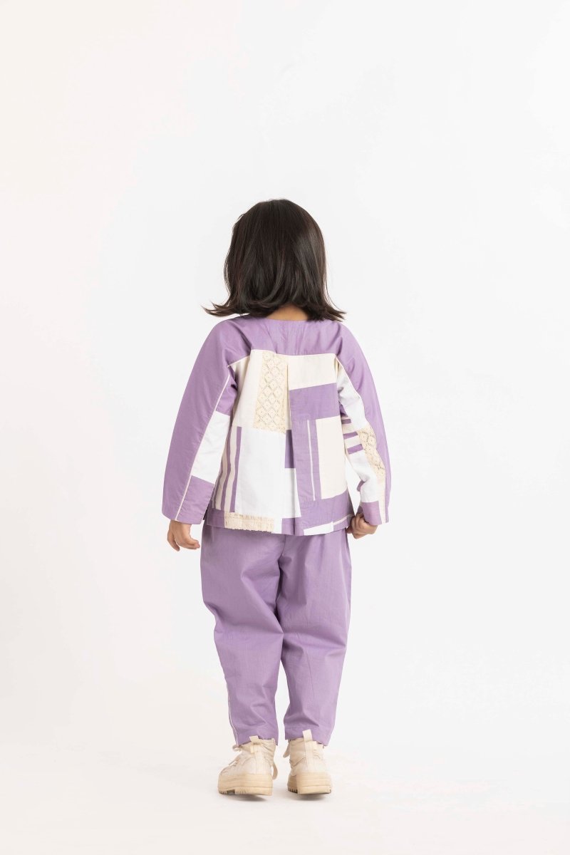 Basic Pant Lavender - Three