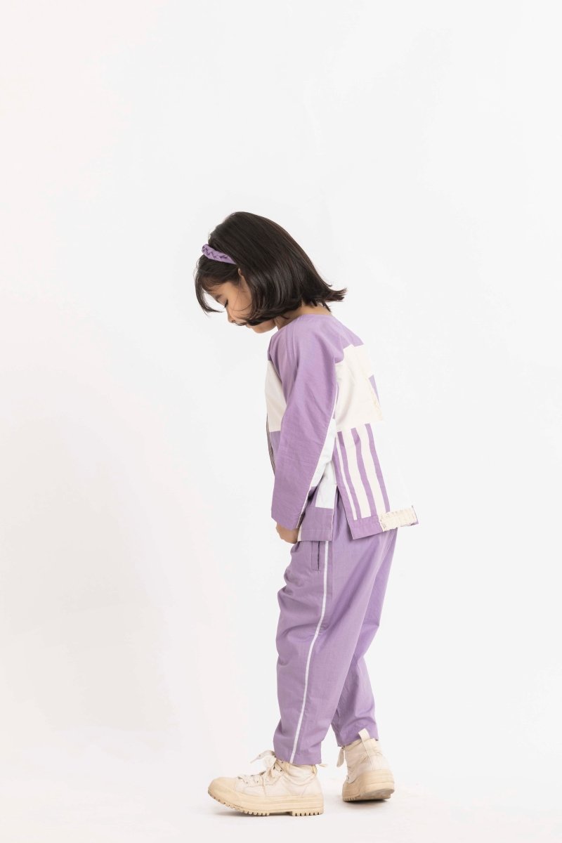 Basic Pant Lavender - Three