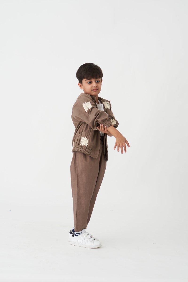 Bomber Jacket Co-ord - Cedar - Three