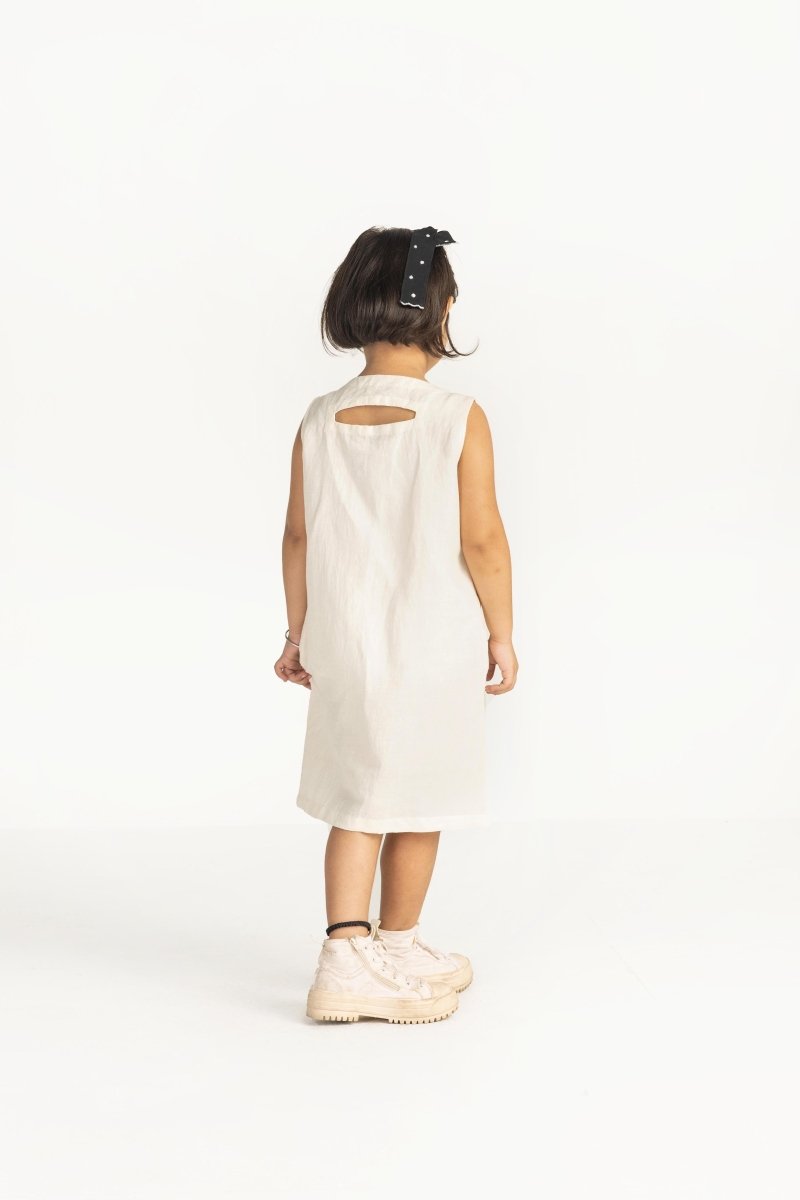 Circle Dress- Ivory - Three