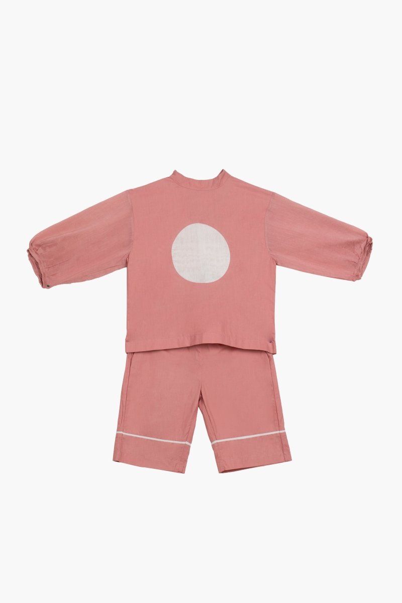 Circle Top Co-ord- Dusty Rose - Three