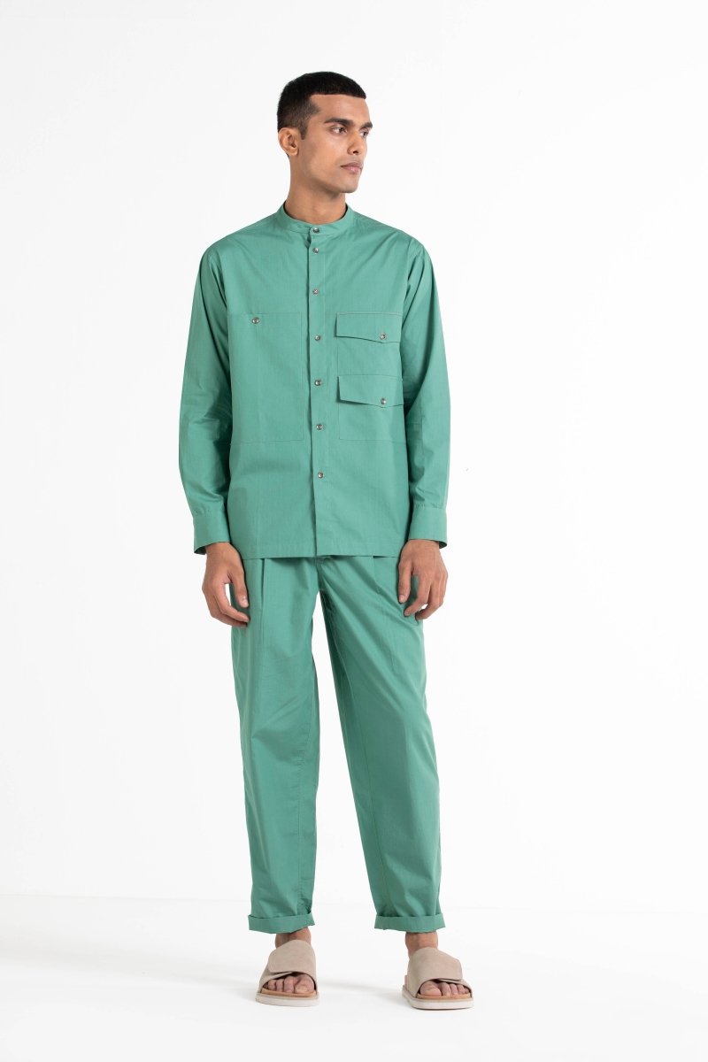 Double Pocket Shirt Co-ord - Three