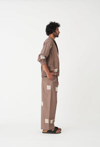 EMB. Dreawstring Pant - Cedar - Three