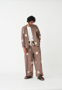Embroidered Bomber Jacket - Cedar - Three