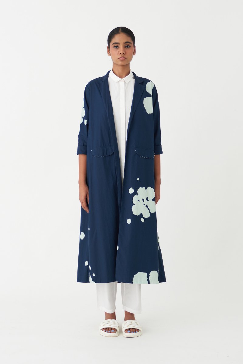 Floral Jacket ( Set of 3) - Navy - Three