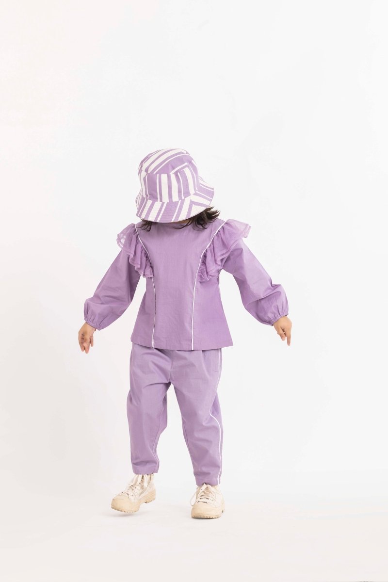 Frill Top Lavender - Three