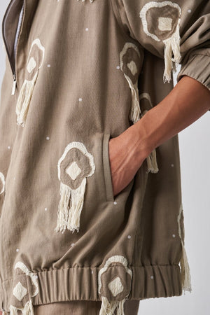 Fringe Bomber Jacket co-ord - Three
