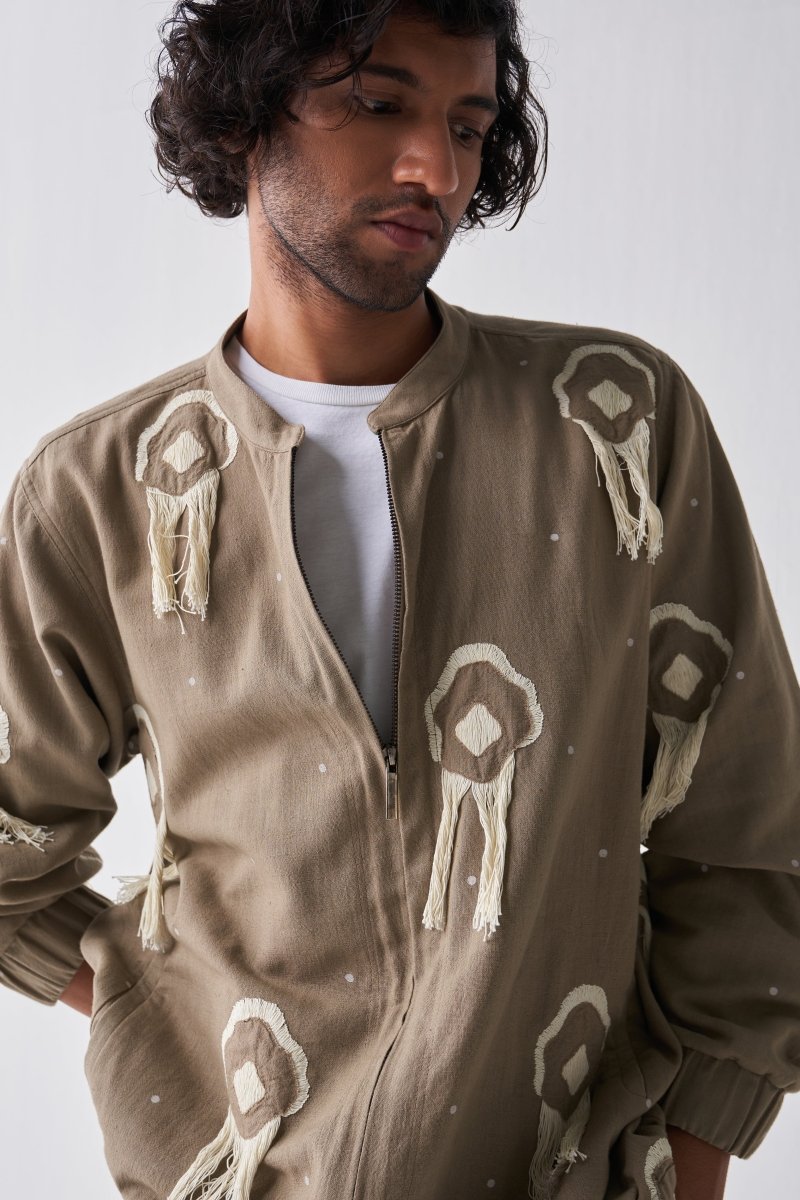 Fringe Bomber Jacket co-ord - Three