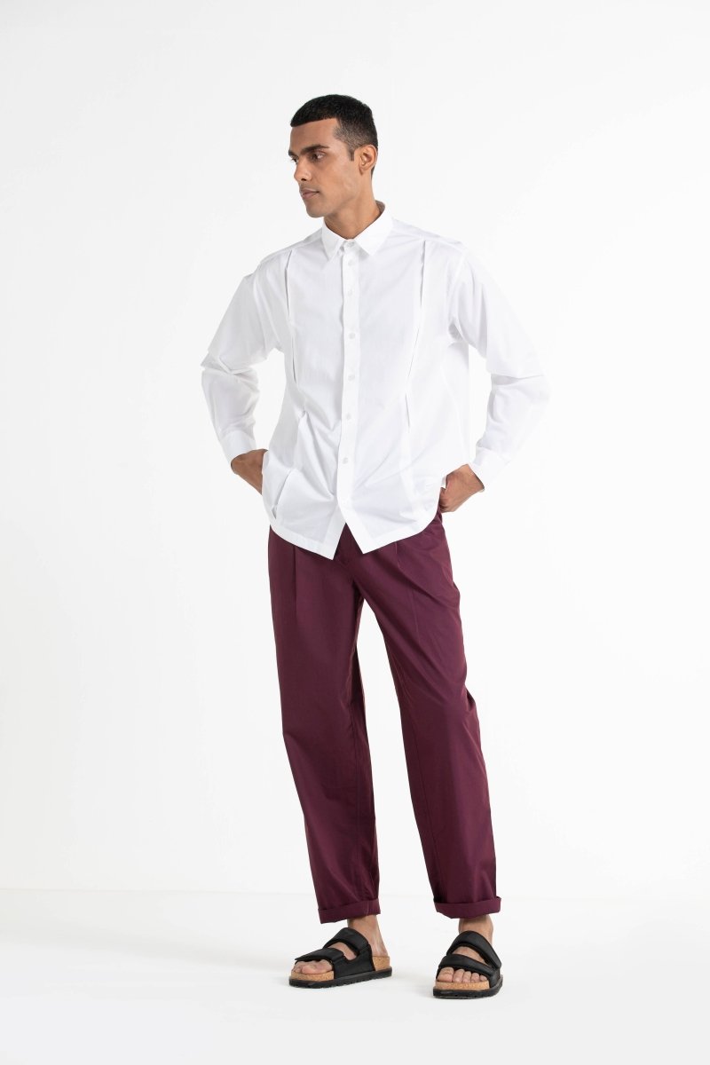Maroon Pant With White Shirt Austria, SAVE 36% - productoscadiz.com