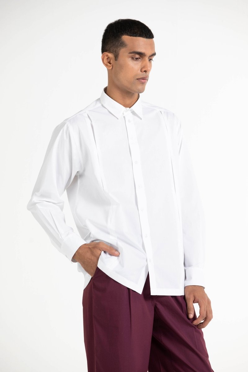 Front Pleat Shirt - Three