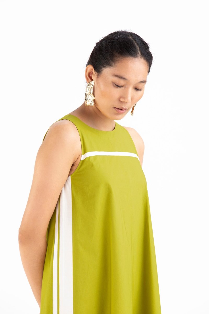 Jumpsuit- Lime - Three