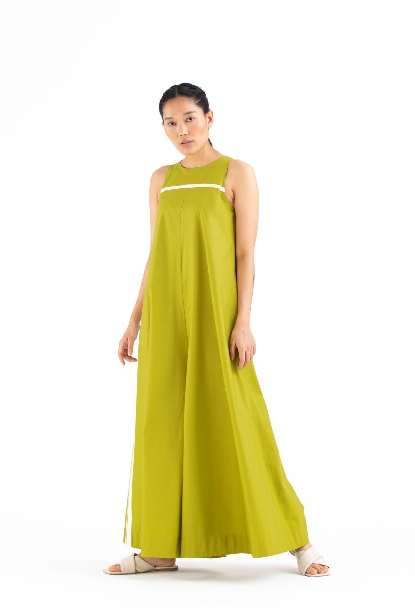 Jumpsuit- Lime - Three