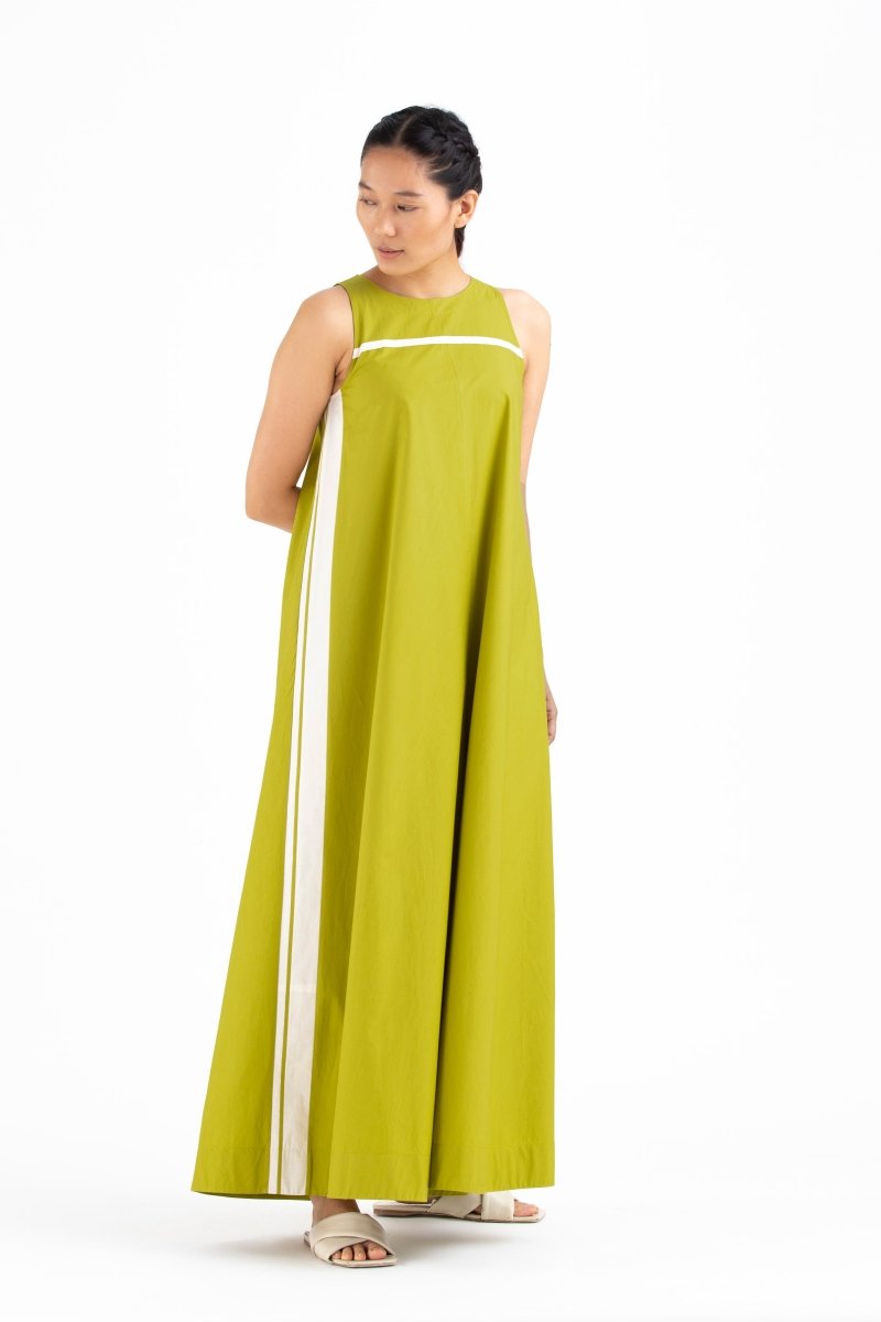 Jumpsuit- Lime - Three